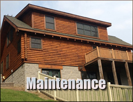  Atlantic, North Carolina Log Home Maintenance